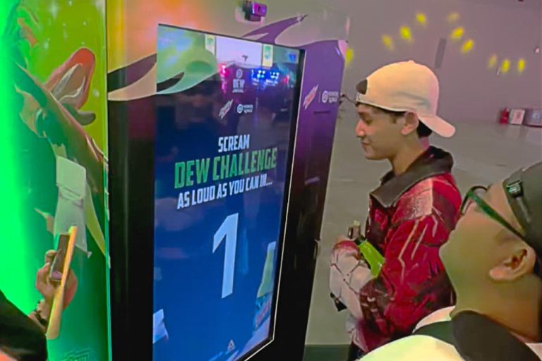 Dew Challenge’ Screaming Vending Machine Takes EsportsLAH 2024 by Storm